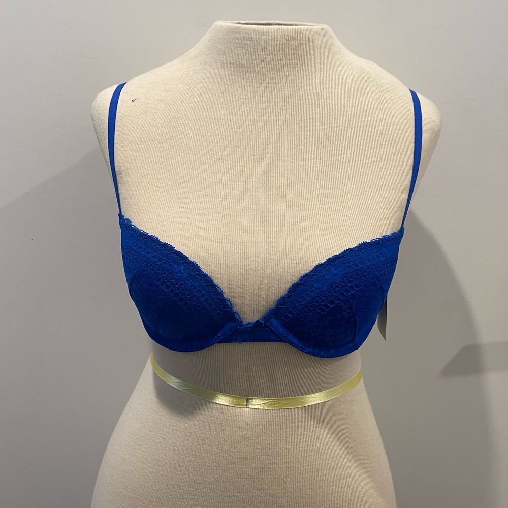NTW Hollister Royal Blue Lace Bra